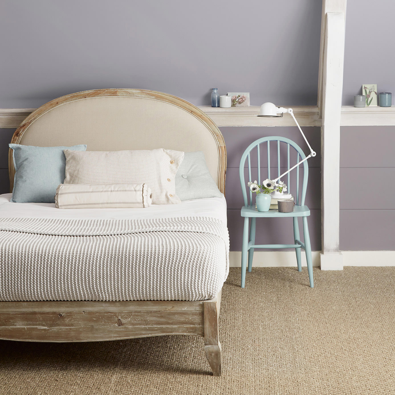 Краска Sanderson цвет Dusty Lilac Eggshell 1 л