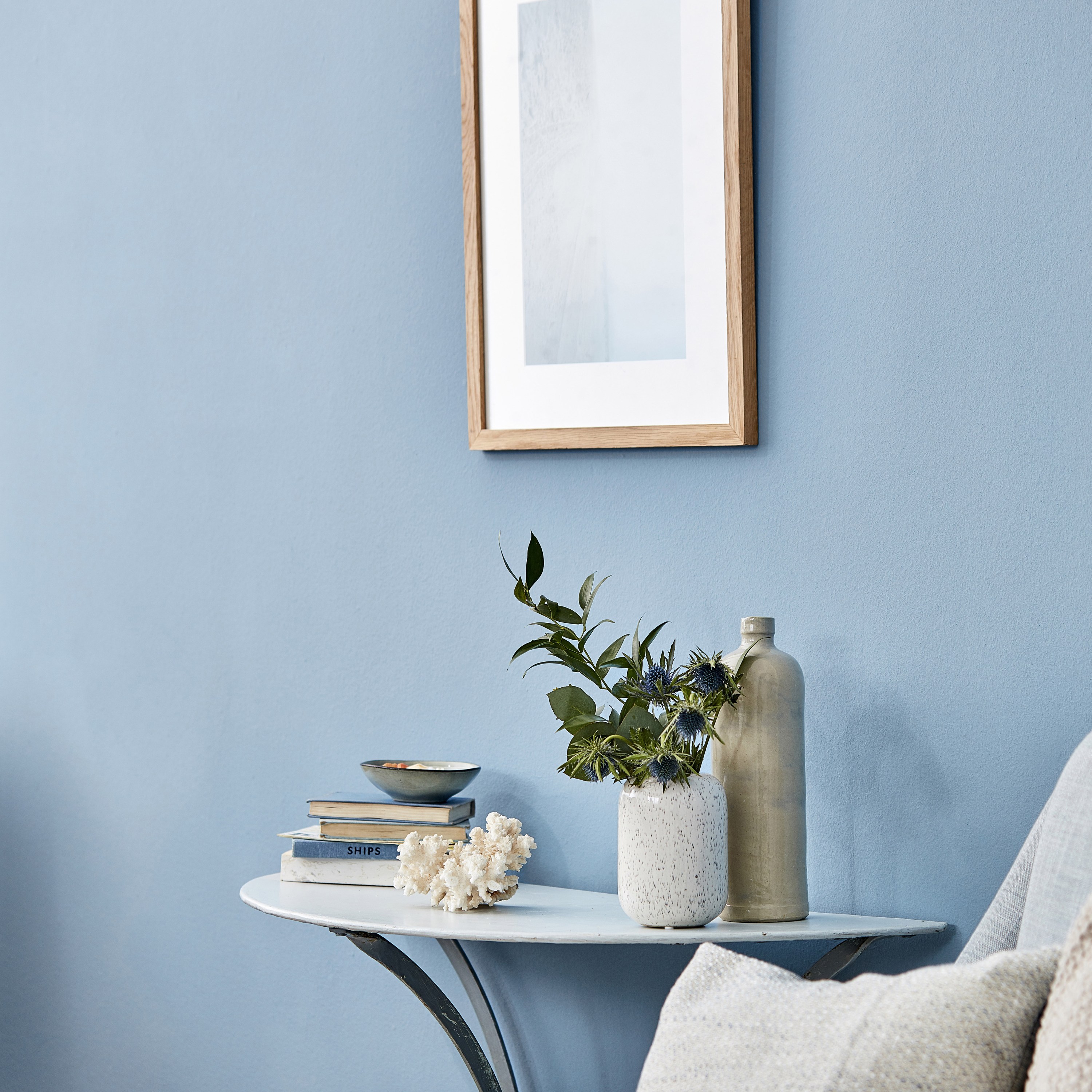 Краска Sanderson цвет Menai Blue Active Emulsion 0,2 л