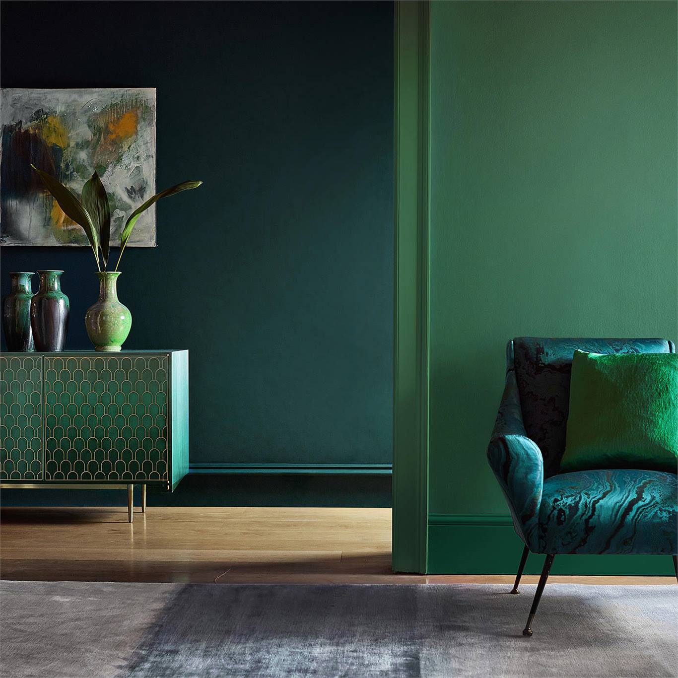 Краска Zoffany цвет Poison Elite Emulsion 0,2 л