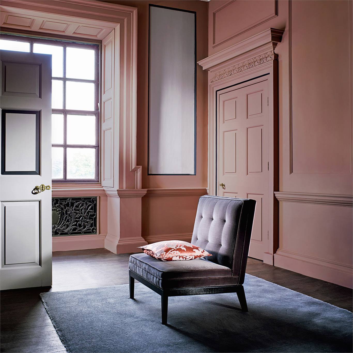 Краска Zoffany цвет Tuscan Pink Elite Emulsion 0,2 л