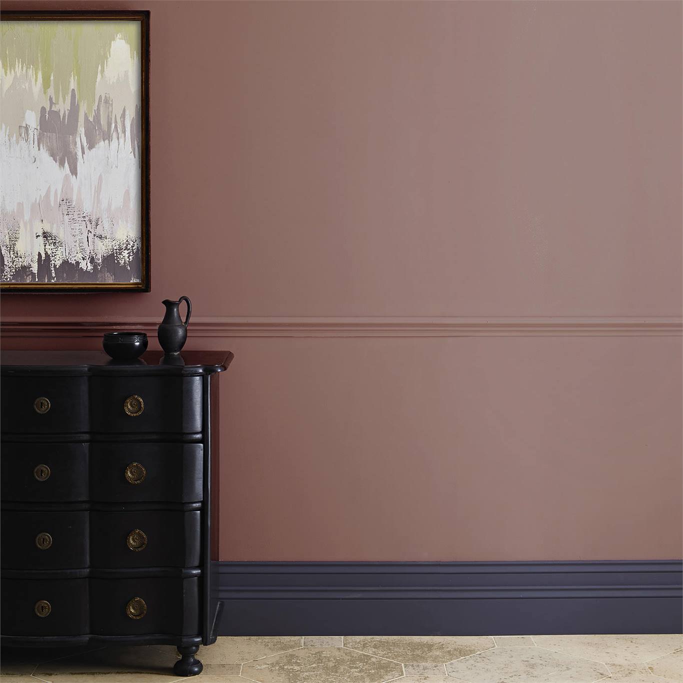 Краска Zoffany цвет Tuscan Pink Elite Emulsion 0,2 л