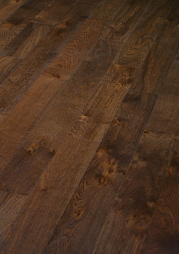 Паркетная доска Galathea Italian Дуб Чоколато Cioccolato 400-1200×125×12