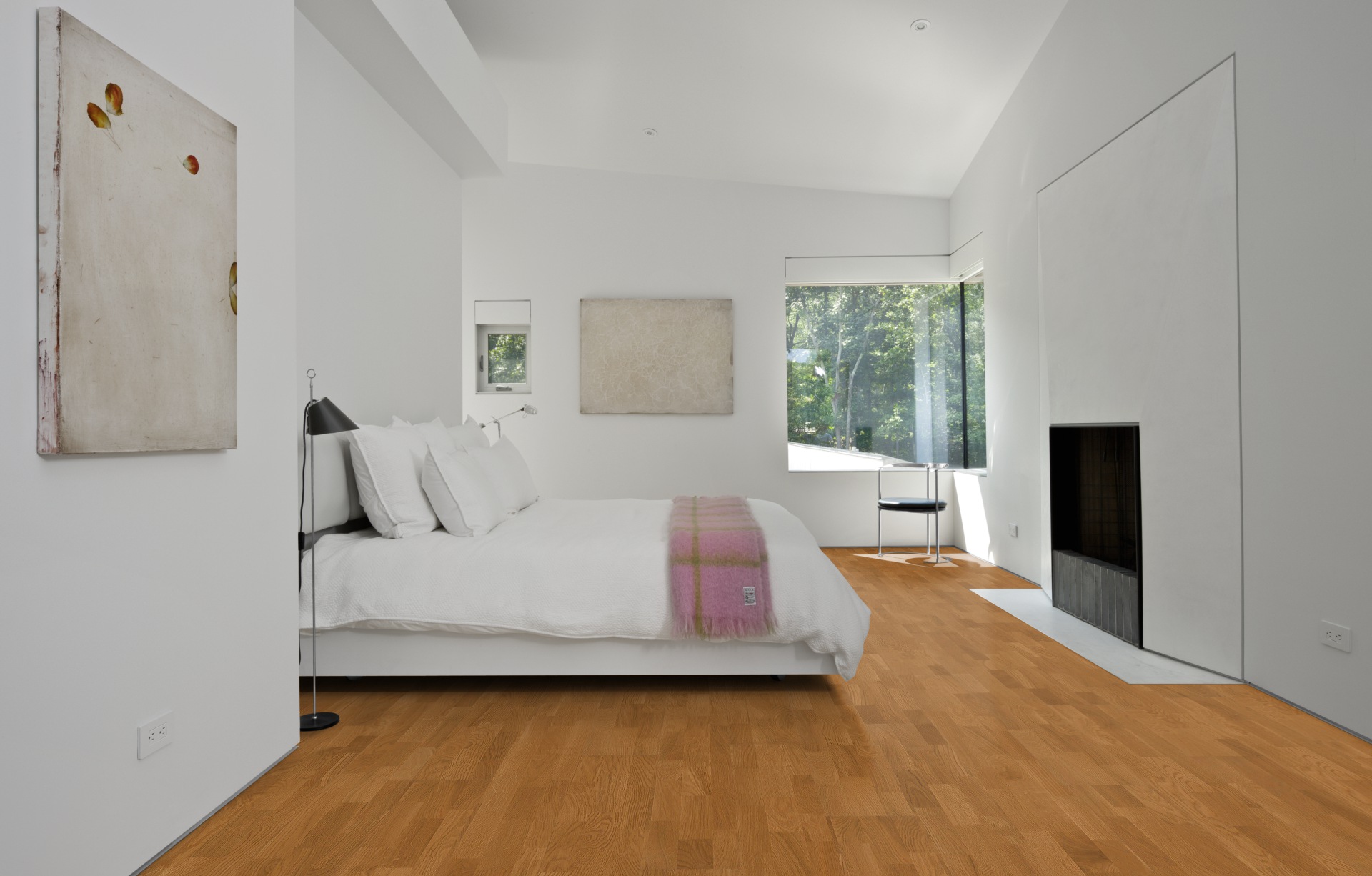 Паркетная доска Kahrs Трес Дуб Пима Pima 133NABEK7CUW240 Variation 2423×200×13 фото в интерьере