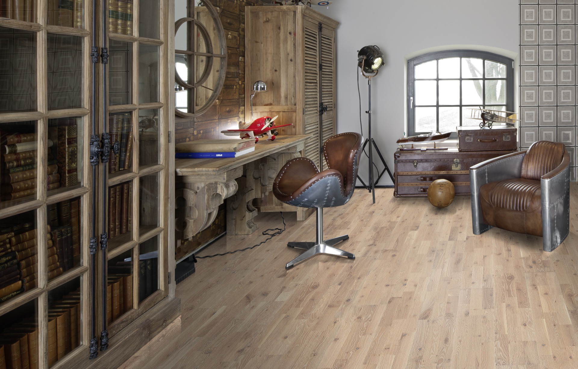 Паркетная доска Kahrs Гармония Дуб Роса Dew 153N6EEKFVKW240 Lively 2423×200×15 фото в интерьере