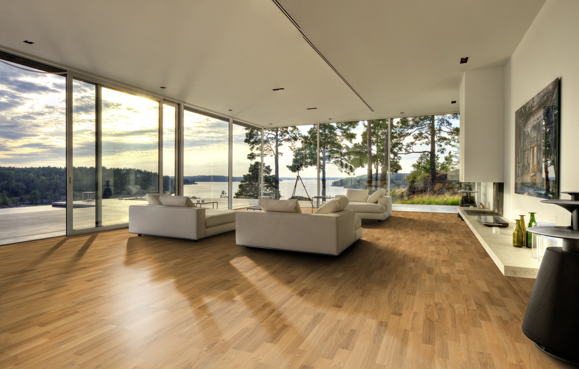 Паркетная доска Kahrs Люмен Дуб Рассвет Dawn 153N3BEK04KW240 Variation 2423×200×15 фото в интерьере Паркетная доска Kahrs Люмен Дуб Рассвет Dawn 153N3BEK04KW240 Variation 2423×200×15 фото в интерьере