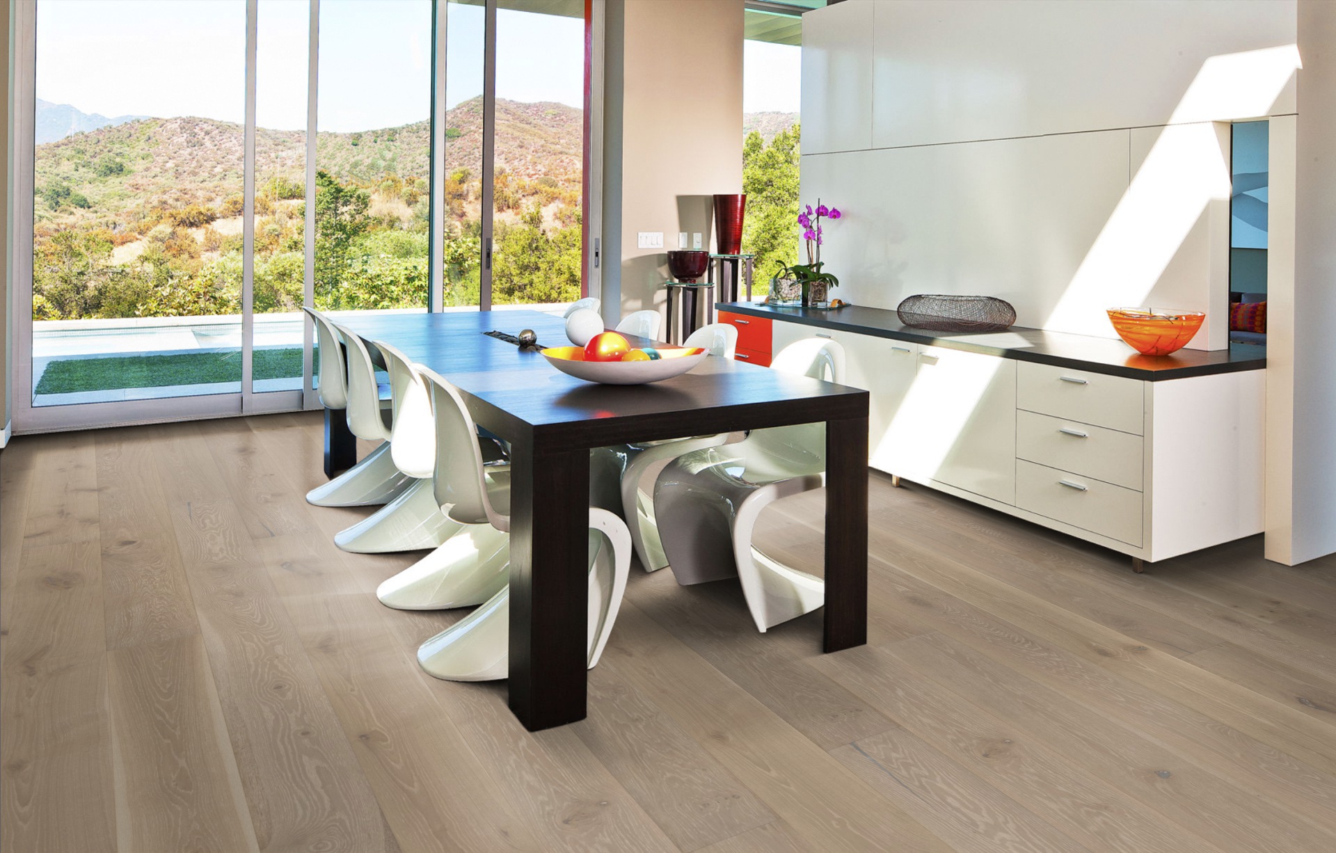 Kahrs linnea habitat орех статуя паркетная доска