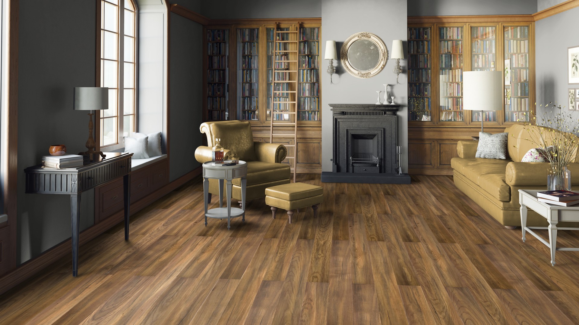 Паркетная доска Tarkett Tango Дуб шварцвальд DG Oak Schwarzwald BR 2215×164×14 фото в интерьере Паркетная доска Tarkett Tango Дуб шварцвальд DG Oak Schwarzwald BR 2215×164×14 фото в интерьере