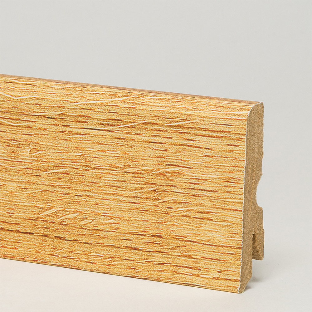 Плинтус МДФ ламинированный CorkStyle Oak 2500×58×17
