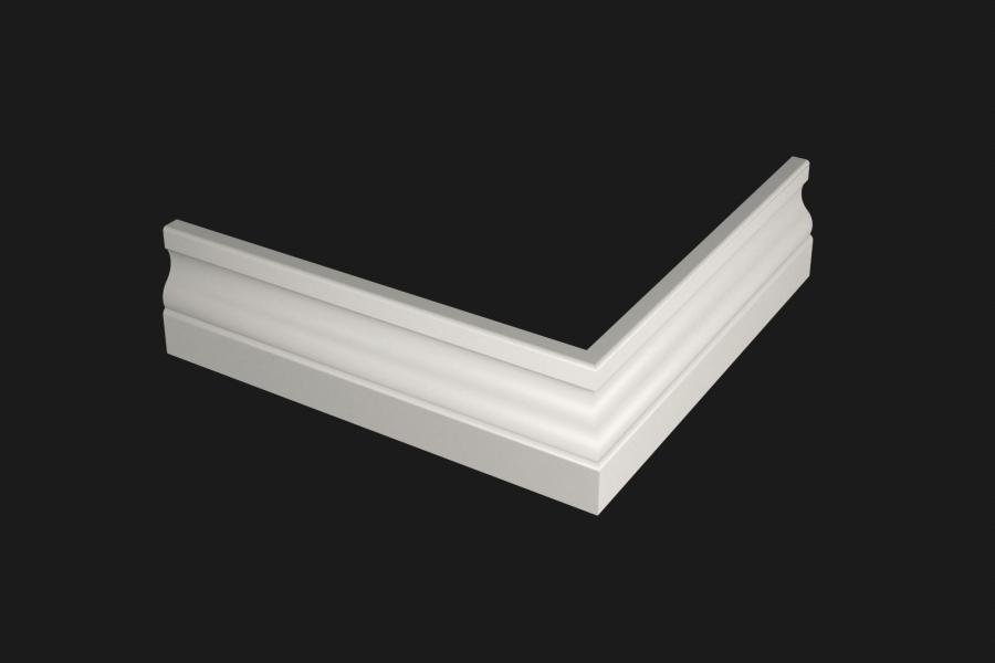 Плинтус МДФ под покраску Evrowood PN 020 2000×70×16 Плинтус МДФ под покраску Evrowood PN 020 2000×70×16