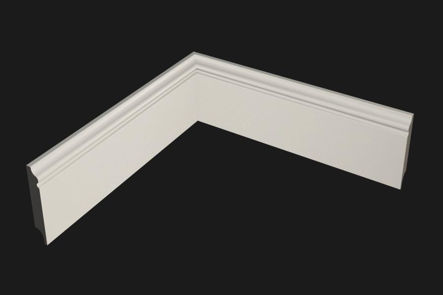 Плинтус МДФ под покраску Evrowood PN 040 2000×80×12 Плинтус МДФ под покраску Evrowood PN 040 2000×80×12