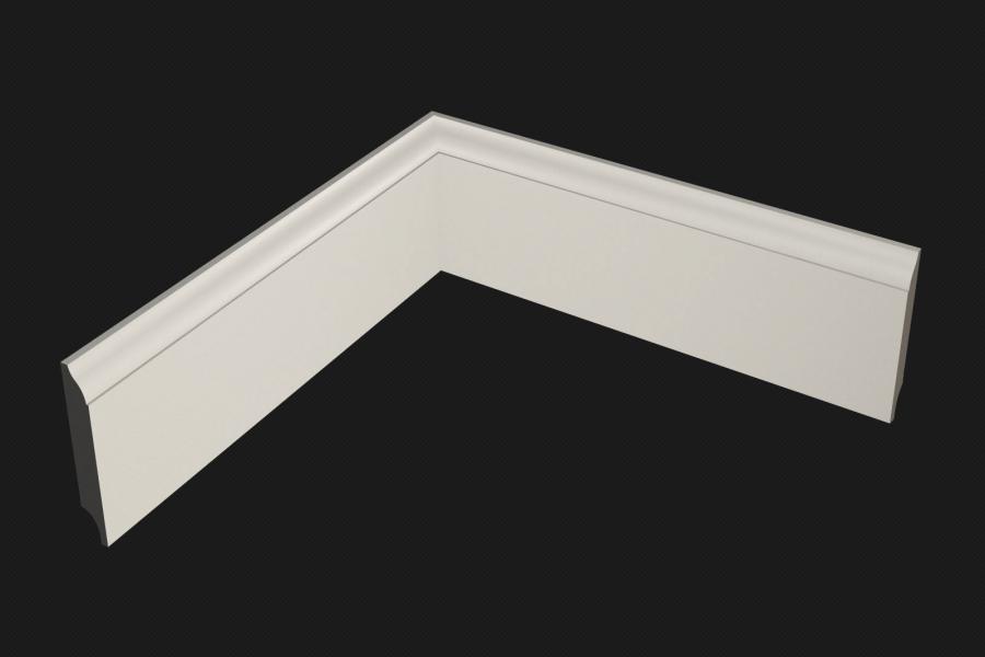 Плинтус МДФ под покраску Evrowood PN 060 2000×83×12 Плинтус МДФ под покраску Evrowood PN 060 2000×83×12