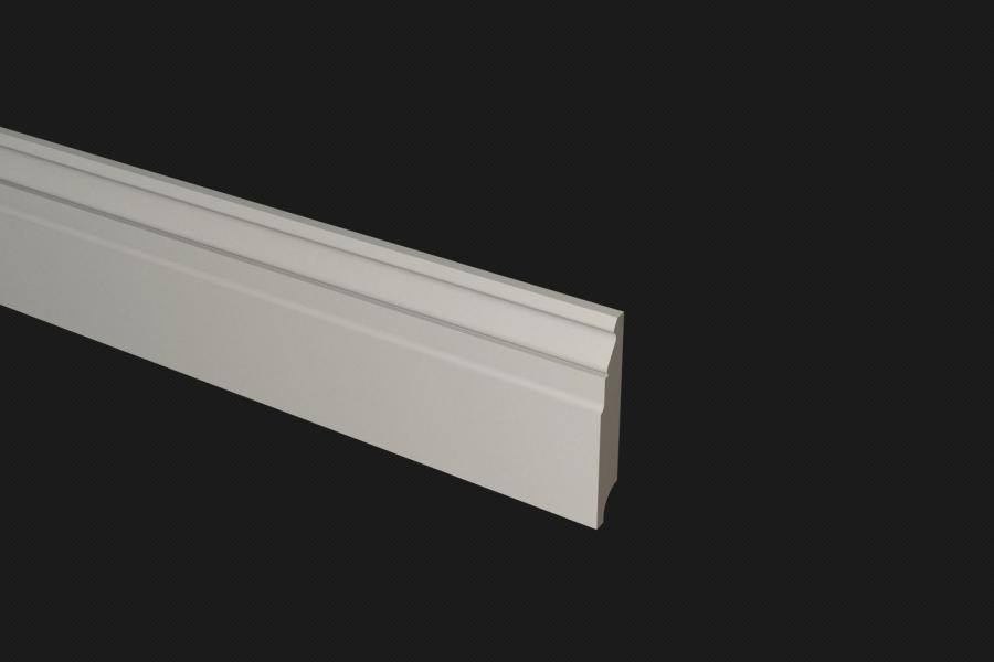 Плинтус МДФ под покраску Evrowood PN 090 2000×100×18 Плинтус МДФ под покраску Evrowood PN 090 2000×100×18