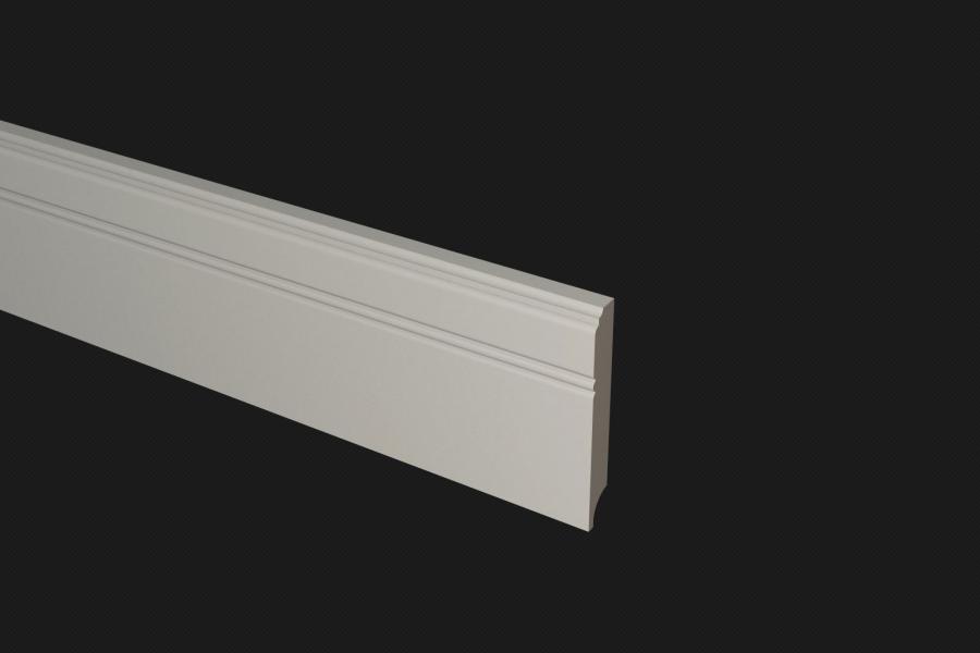Плинтус МДФ под покраску Evrowood PN 120 2000×110×16 Плинтус МДФ под покраску Evrowood PN 120 2000×110×16