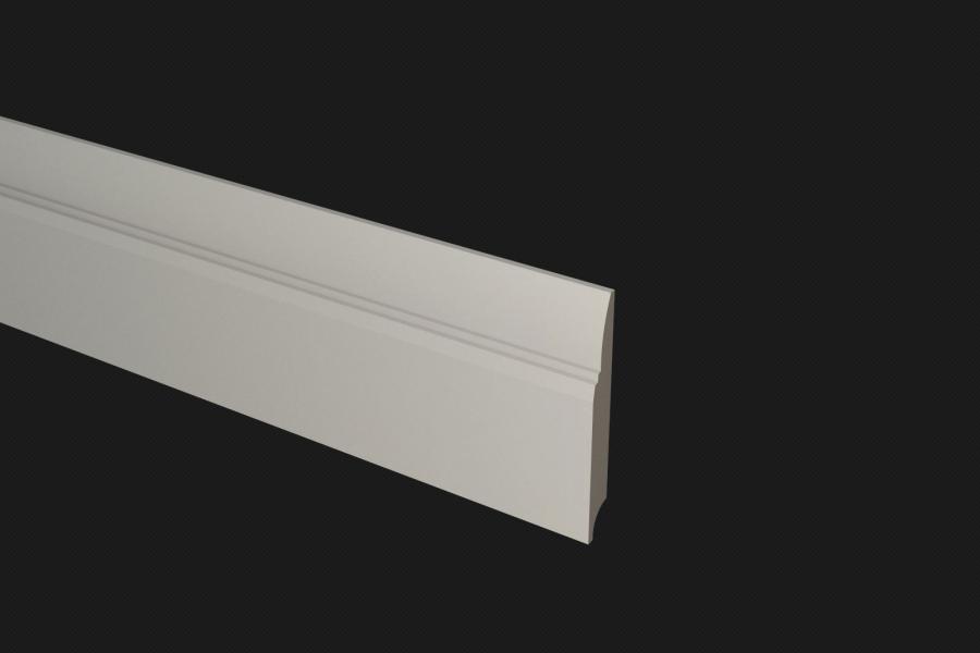 Плинтус МДФ под покраску Evrowood PN 130 2000×120×16 Плинтус МДФ под покраску Evrowood PN 130 2000×120×16