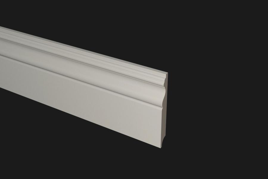 Плинтус МДФ под покраску Evrowood PN 140 2000×130×16 Плинтус МДФ под покраску Evrowood PN 140 2000×130×16