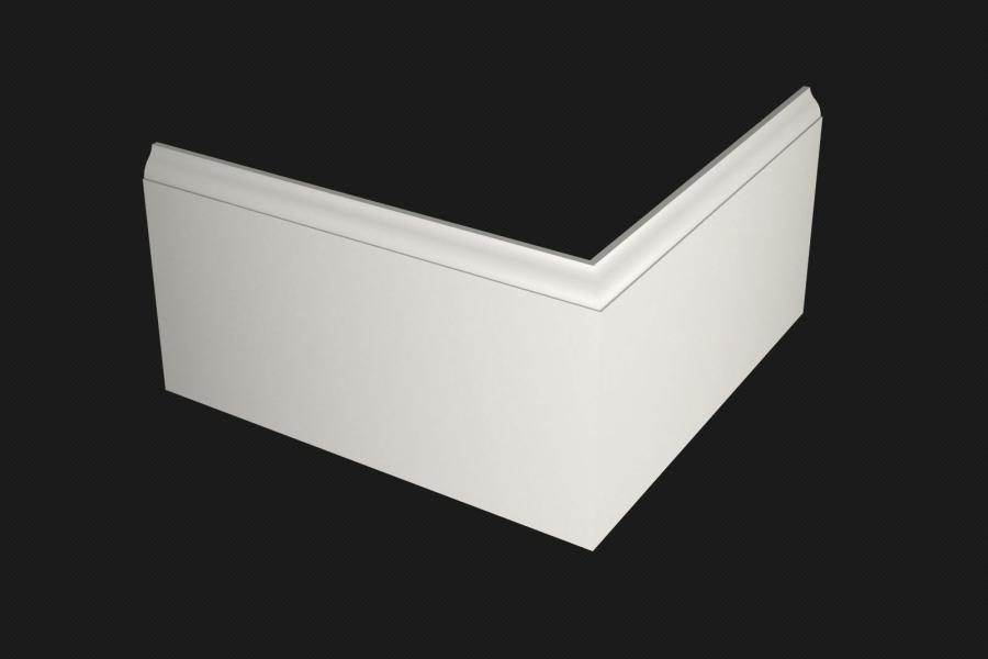 Плинтус МДФ под покраску Evrowood PN 150 2000×134×12 Плинтус МДФ под покраску Evrowood PN 150 2000×134×12