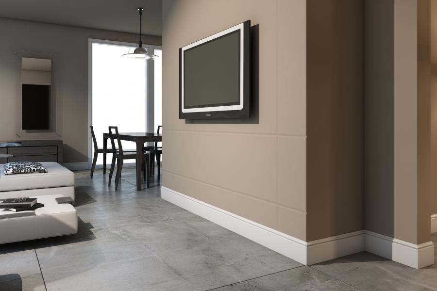 Плинтус МДФ под покраску Evrowood PN 180 2000×165×16 фото в интерьере Плинтус МДФ под покраску Evrowood PN 180 2000×165×16 фото в интерьере