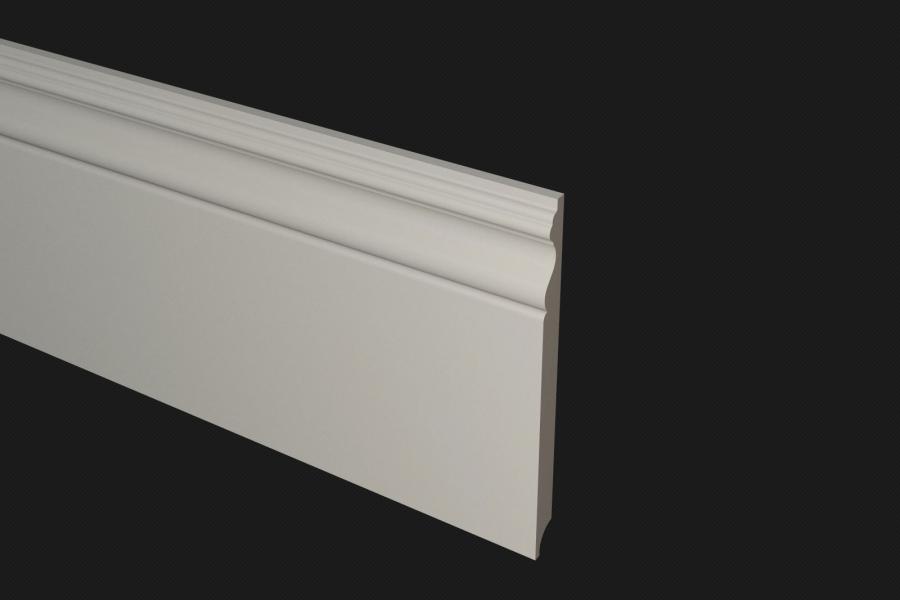 Плинтус МДФ под покраску Evrowood PN 200 2000×200×16 Плинтус МДФ под покраску Evrowood PN 200 2000×200×16