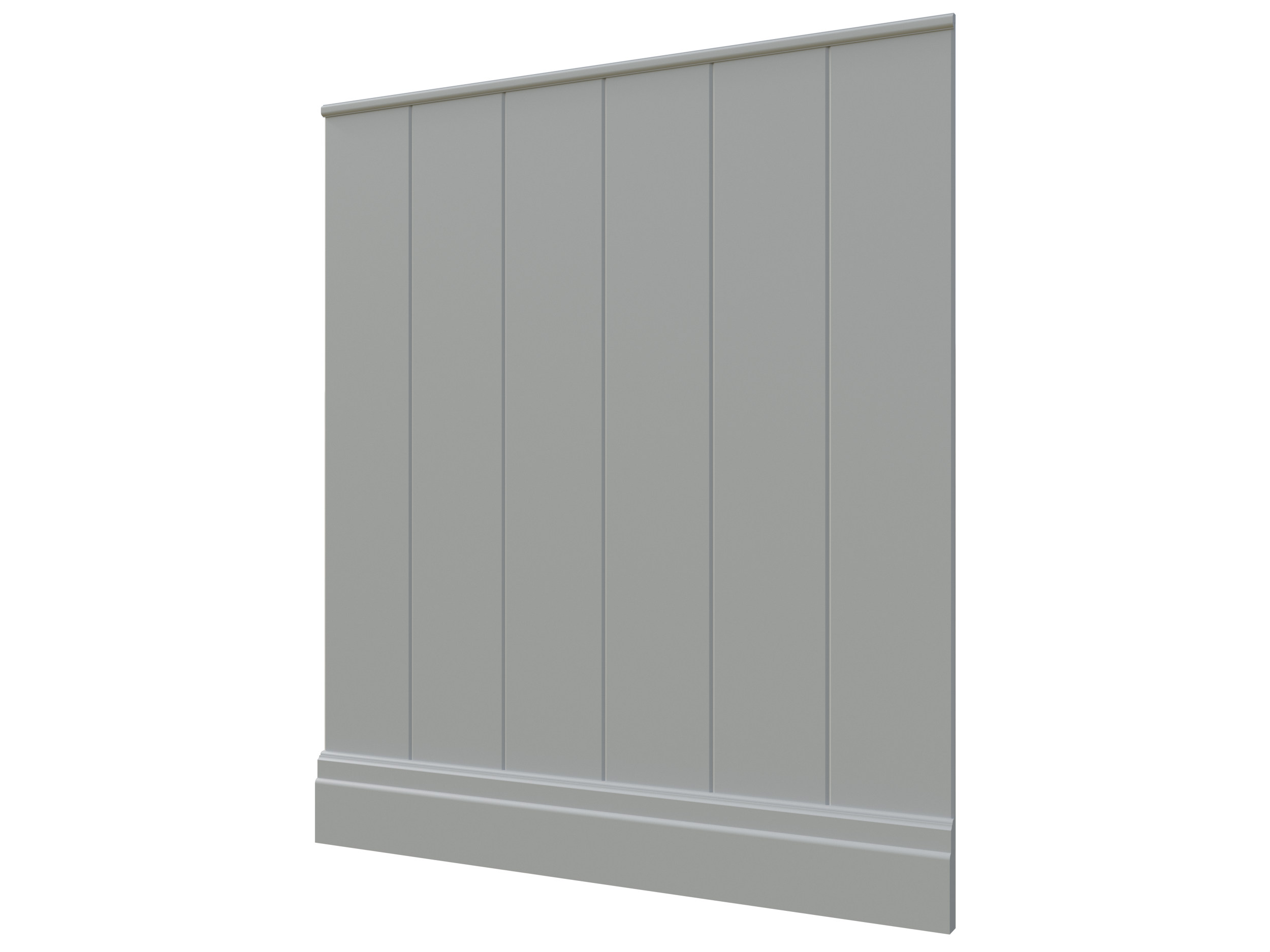 Финишный молдинг МДФ под покраску Evrowood МP 02 2000×30×16