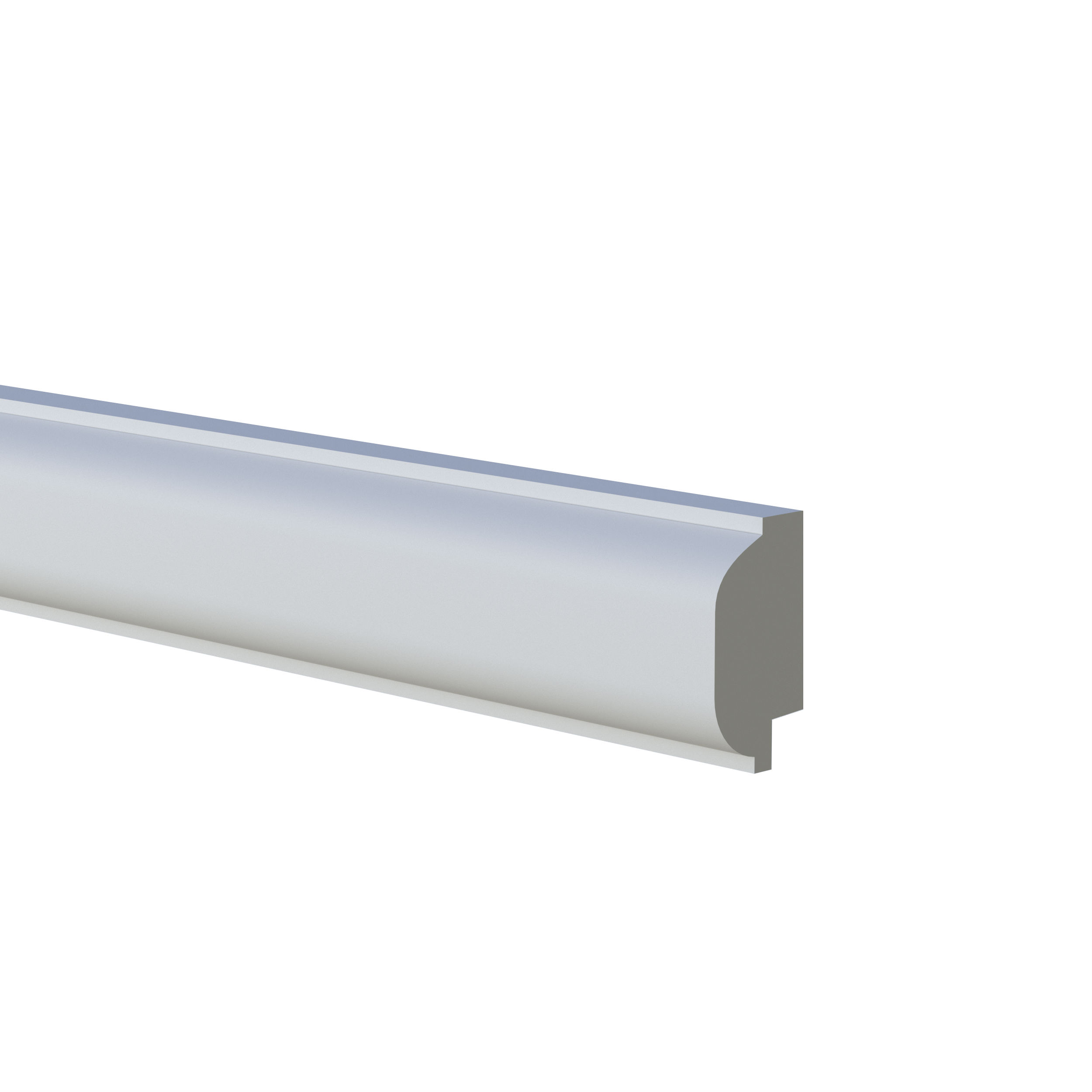 Финишный молдинг МДФ под покраску Evrowood МP 02 2000×30×16