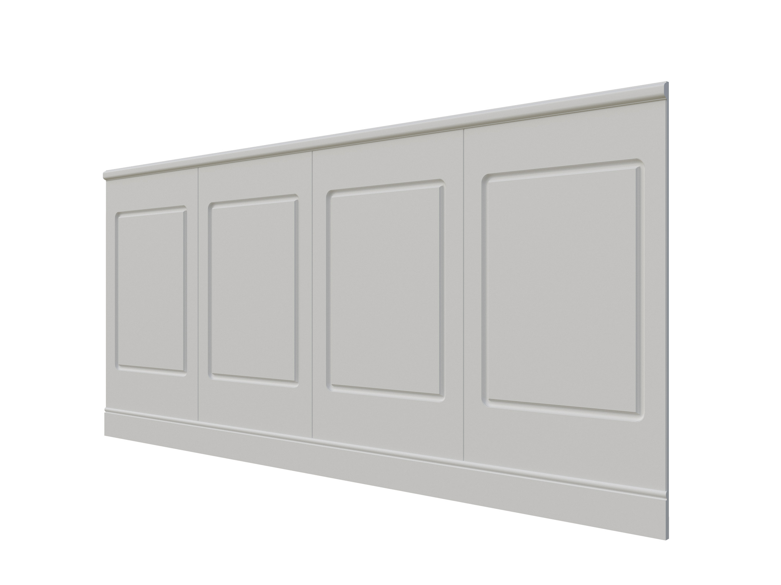 Финишный молдинг МДФ под покраску Evrowood МP 01 2000×30×22