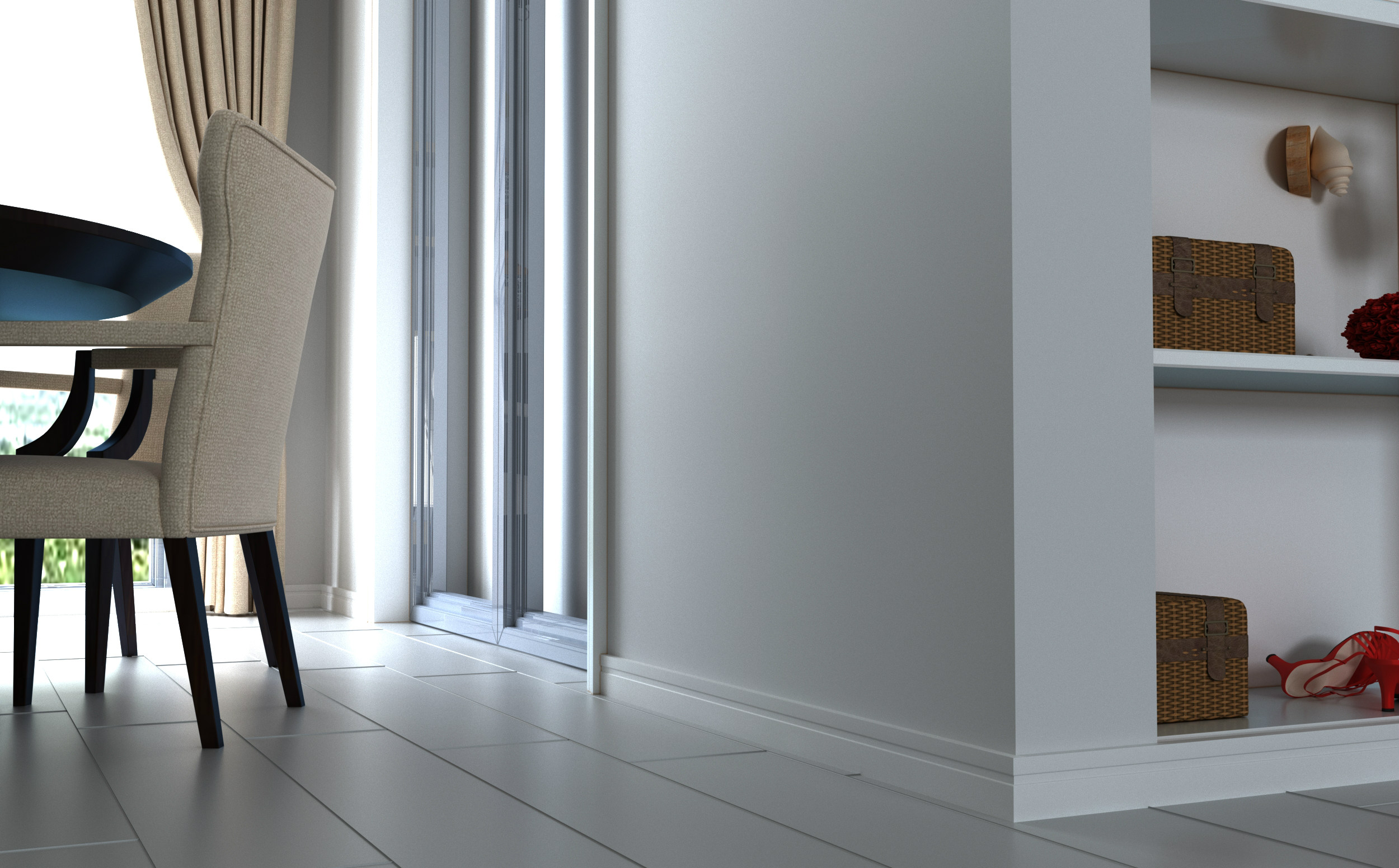 Плинтус МДФ под покраску Evrowood PN 021 2000×70×16 фото в интерьере Плинтус МДФ под покраску Evrowood PN 021 2000×70×16 фото в интерьере