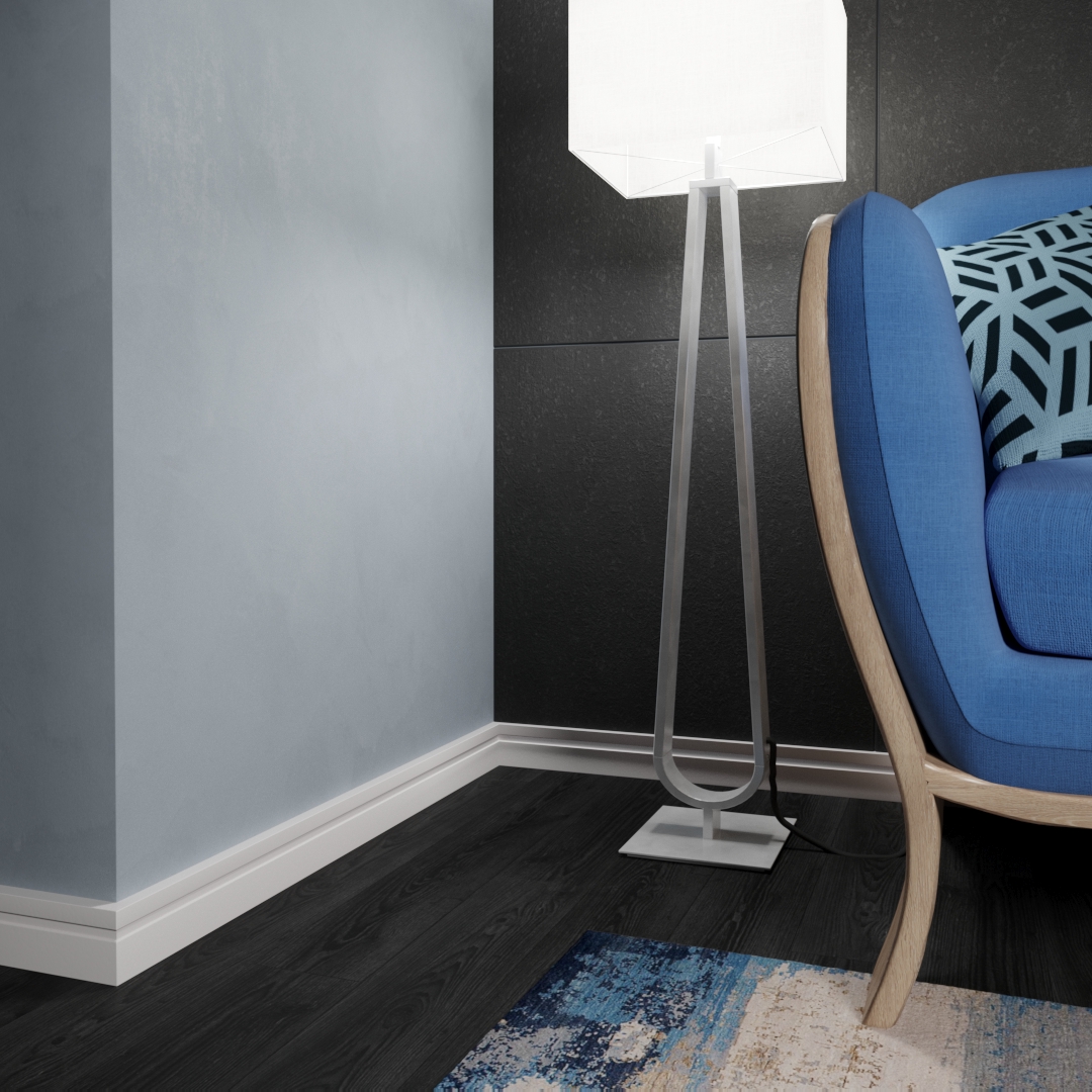 Плинтус МДФ под покраску Evrowood PN 021 2000×70×16 фото в интерьере Плинтус МДФ под покраску Evrowood PN 021 2000×70×16 фото в интерьере