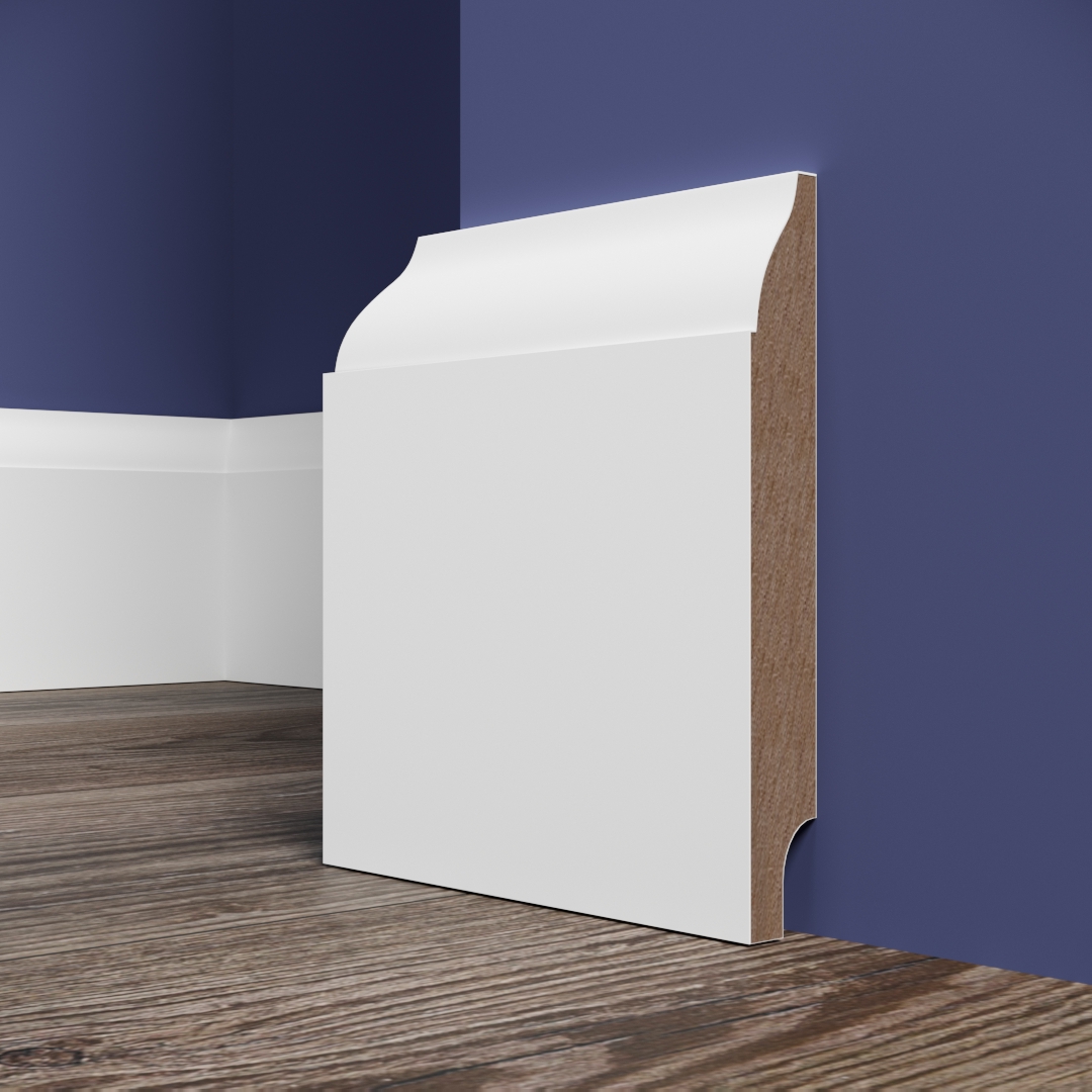 Плинтус МДФ под покраску Evrowood PN 060 2000×83×12 фото в интерьере Плинтус МДФ под покраску Evrowood PN 060 2000×83×12 фото в интерьере