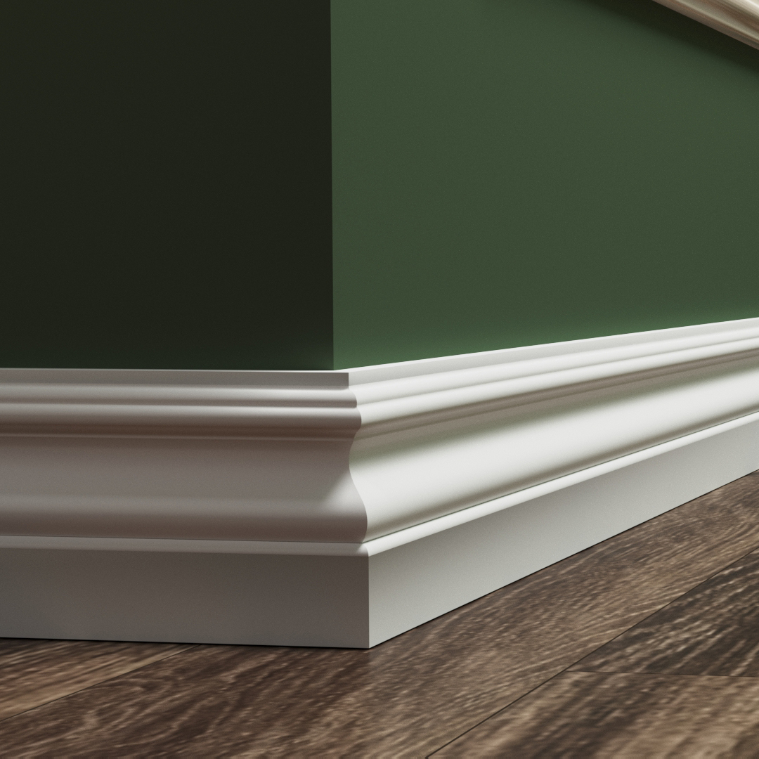 Плинтус МДФ под покраску Evrowood PN 070 2000×89×18 фото в интерьере Плинтус МДФ под покраску Evrowood PN 070 2000×89×18 фото в интерьере