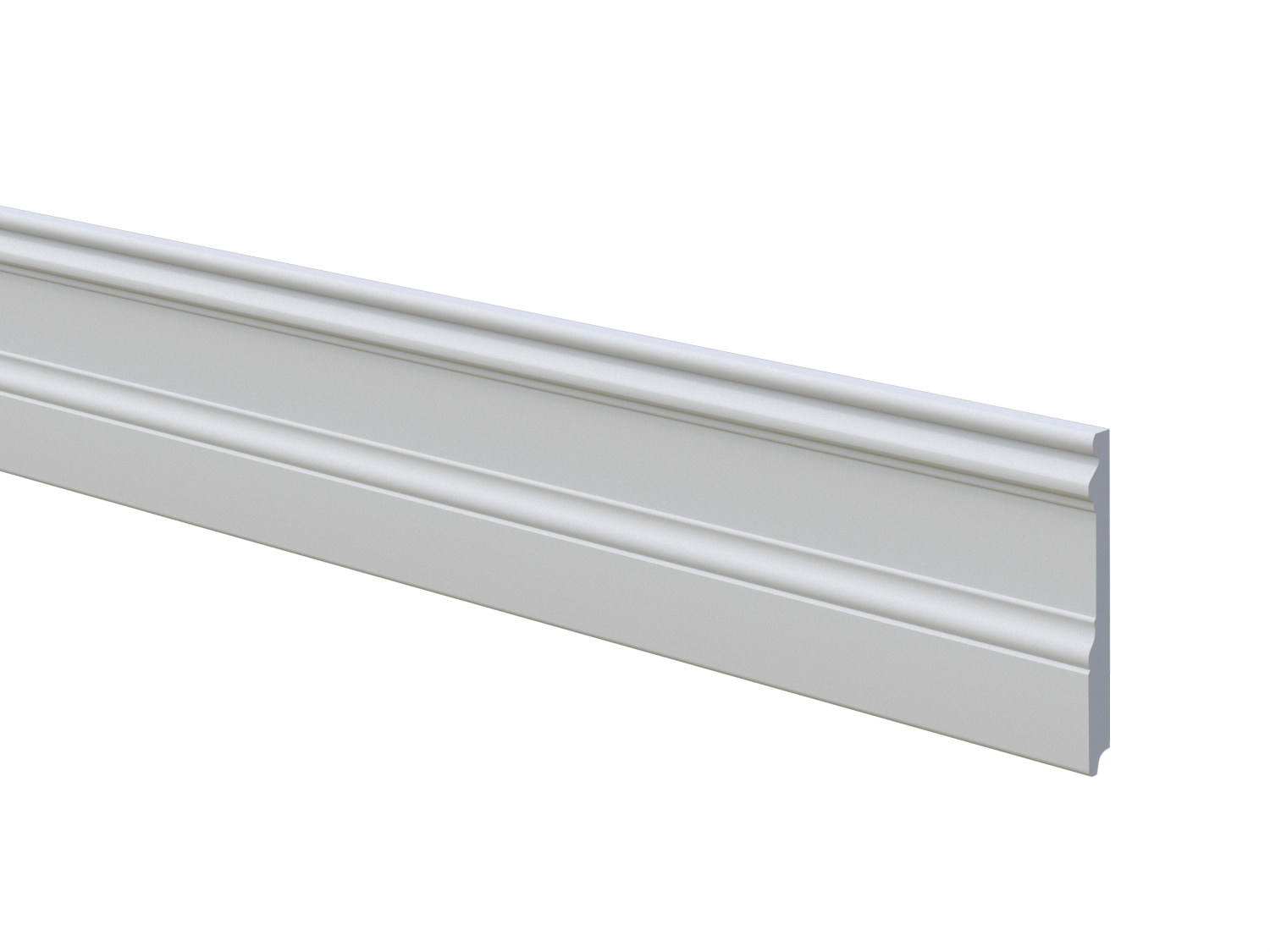 Плинтус МДФ под покраску Evrowood PN 141 2000×130×16 Плинтус МДФ под покраску Evrowood PN 141 2000×130×16