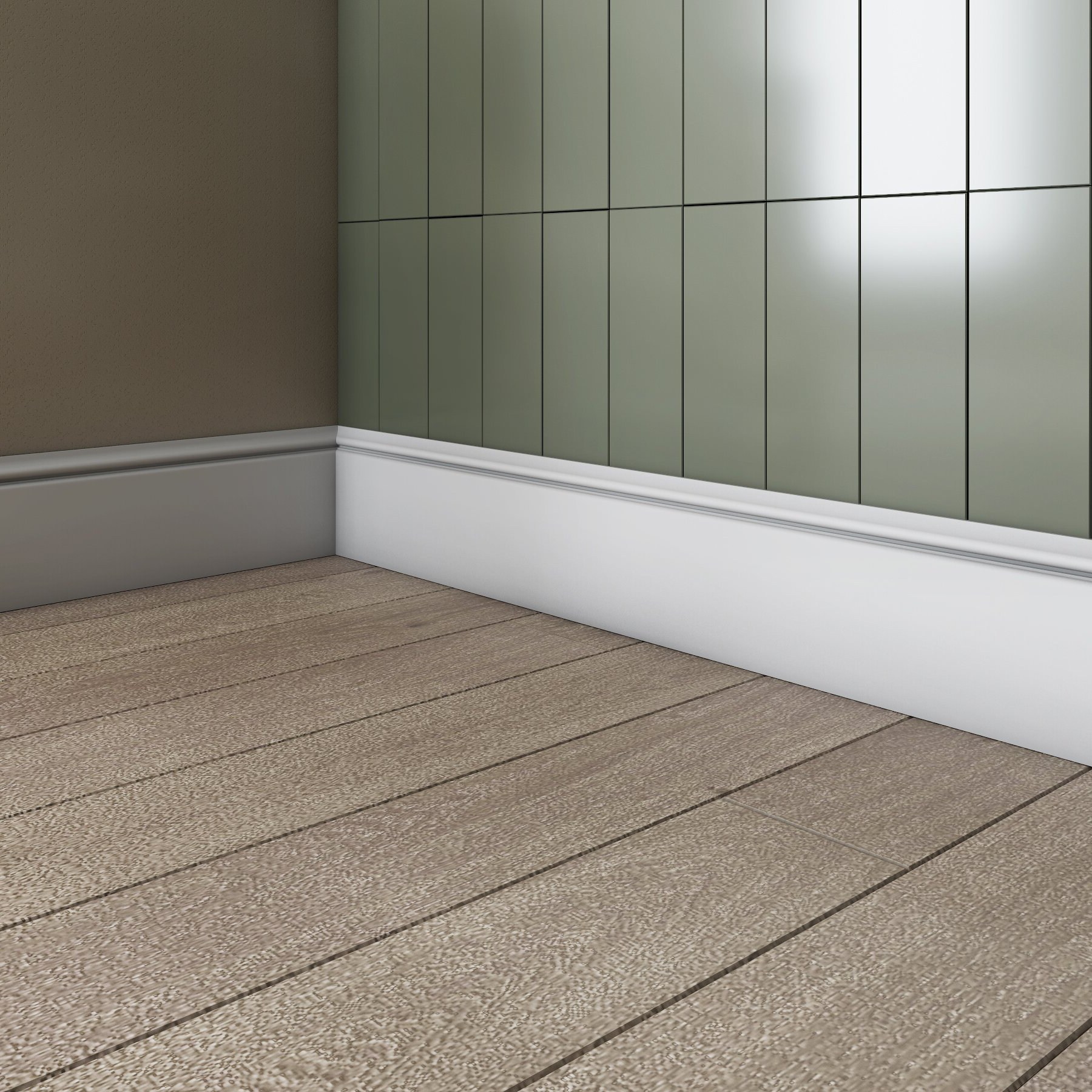 Плинтус МДФ под покраску Evrowood PN 180 2000×165×16 Плинтус МДФ под покраску Evrowood PN 180 2000×165×16