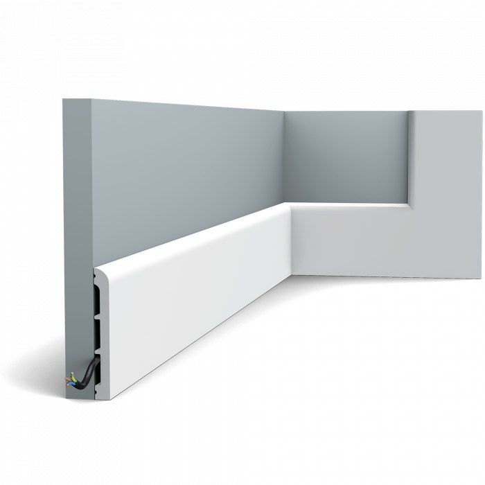 Плинтус под покраску Orac Decor Select SX184 2000×110×13 Плинтус под покраску Orac Decor Select SX184 2000×110×13