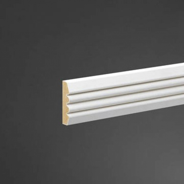 Молдинг ЛДФ под покраску Ultrawood U 011 2200×31×9 Молдинг ЛДФ под покраску Ultrawood U 011 2200×31×9