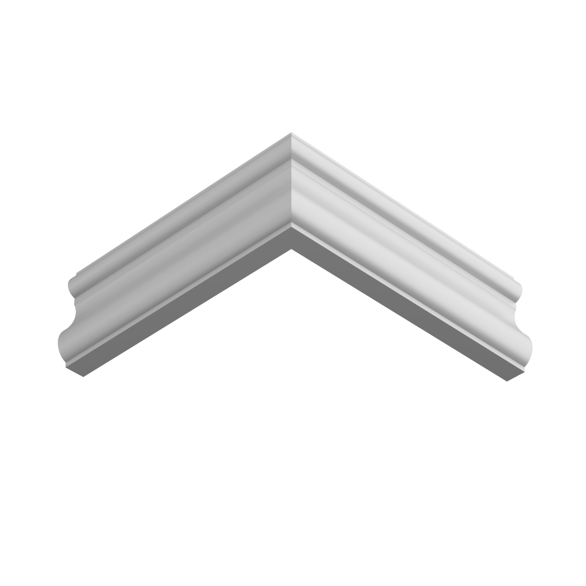 Молдинг ЛДФ под покраску Ultrawood U 009 i 2000×55×15