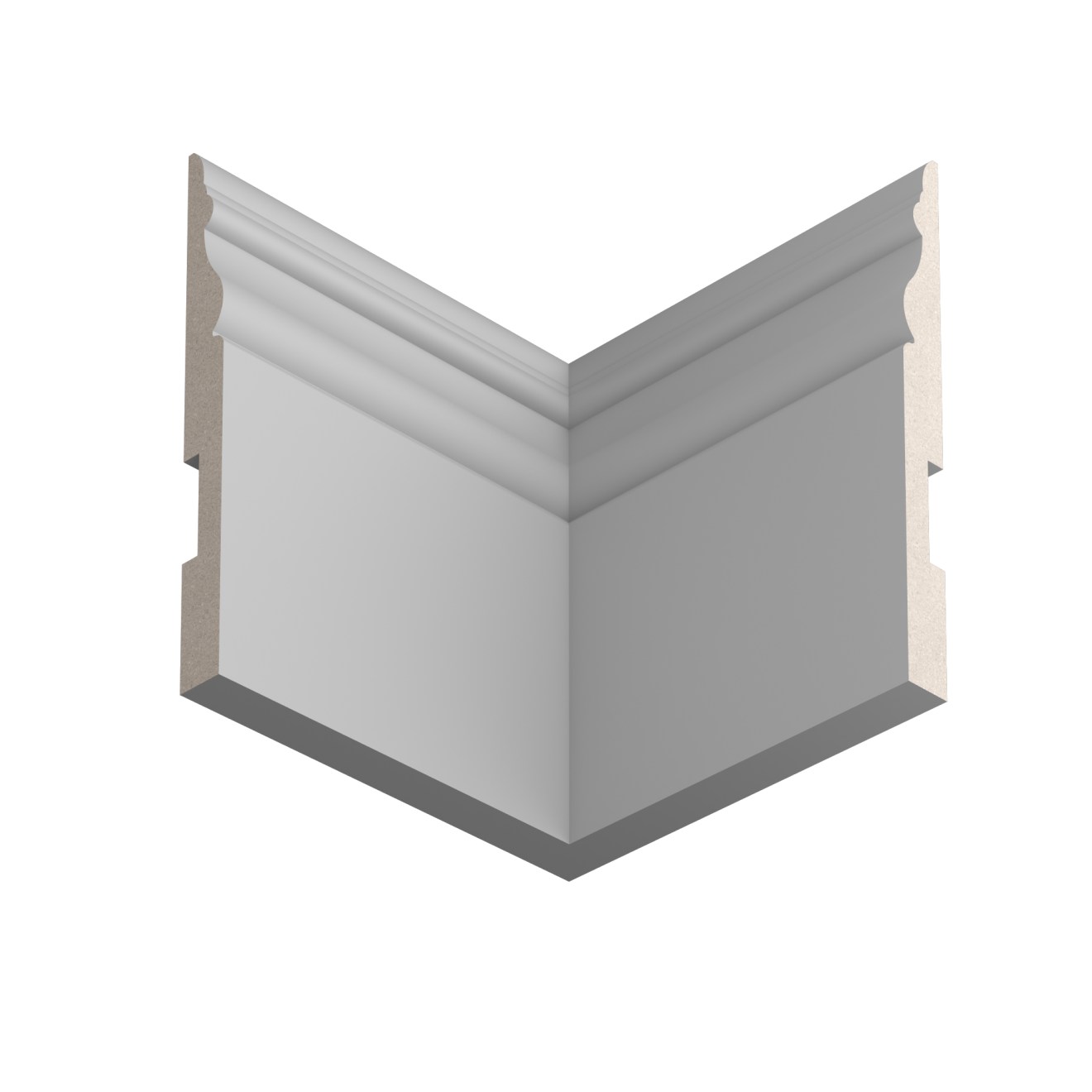 Плинтус под покраску Ultrawood Base 5272 2440×160×15 Плинтус под покраску Ultrawood Base 5272 2440×160×15