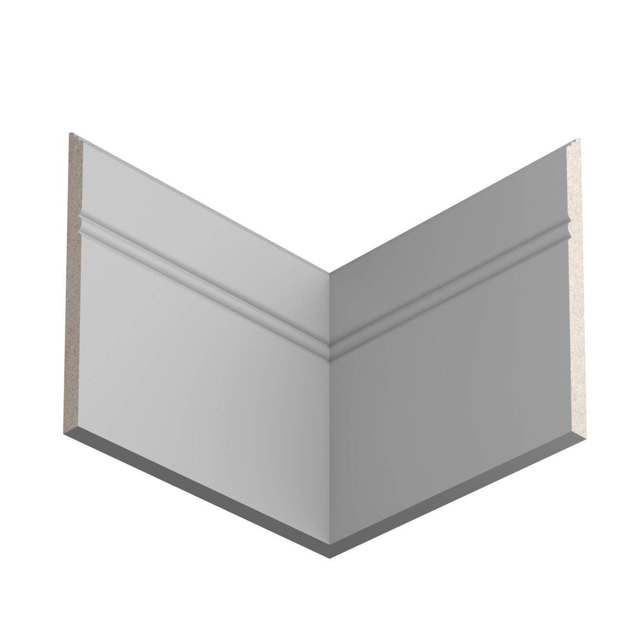 Плинтус под покраску Ultrawood Base 5381 i 2000×150×10 Плинтус под покраску Ultrawood Base 5381 i 2000×150×10