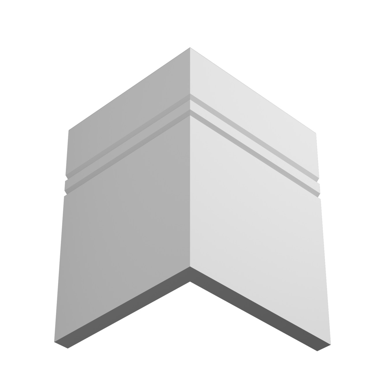 Плинтус под покраску Ultrawood Base 5902 2440×230×15 Плинтус под покраску Ultrawood Base 5902 2440×230×15