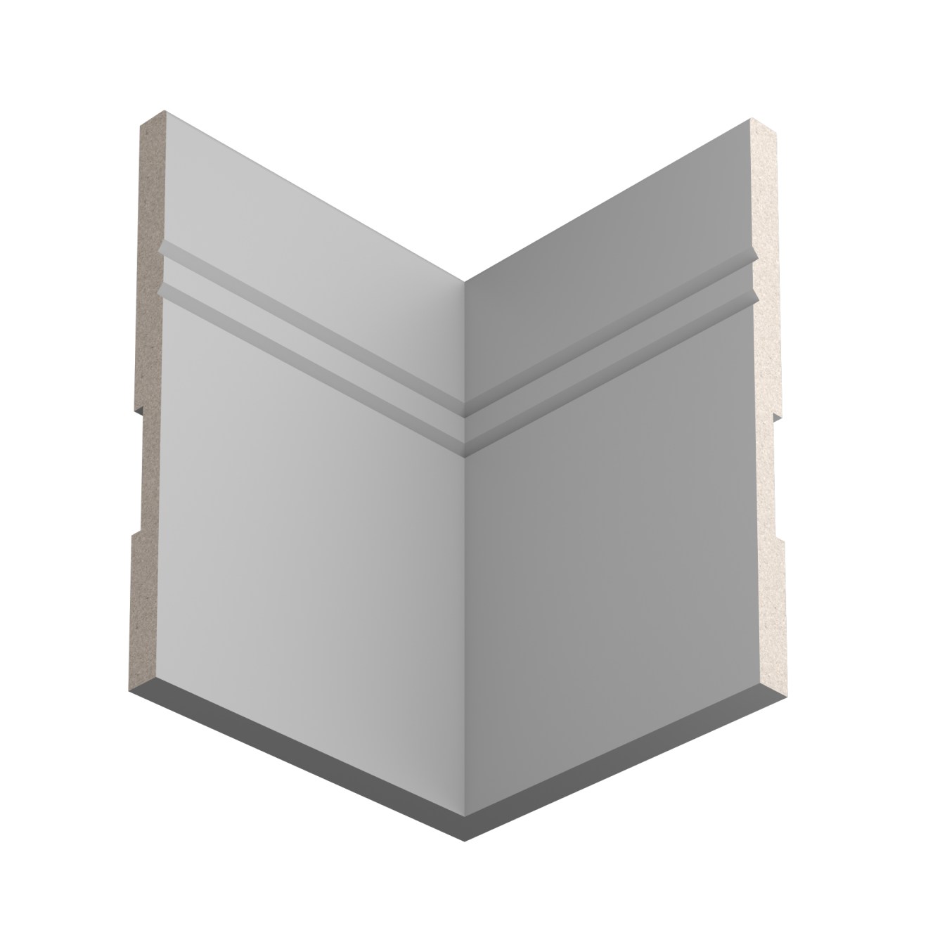 Плинтус под покраску Ultrawood Base 5902 2440×230×15 Плинтус под покраску Ultrawood Base 5902 2440×230×15