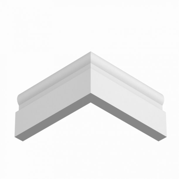 Плинтус под покраску Ultrawood Base 010 2440×127×25 Плинтус под покраску Ultrawood Base 010 2440×127×25