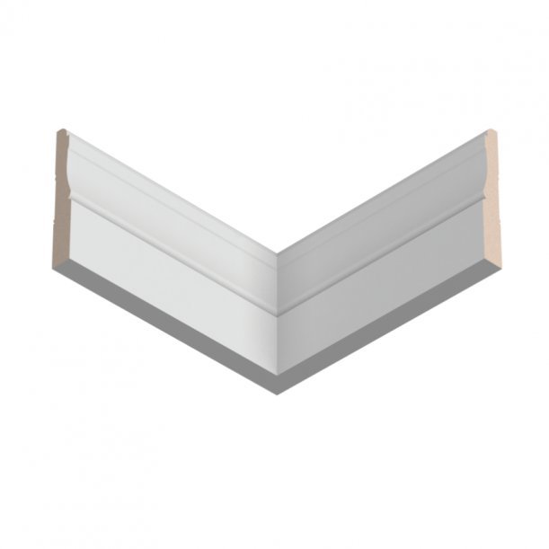 Плинтус под покраску Ultrawood Base 015 2440×127×19 Плинтус под покраску Ultrawood Base 015 2440×127×19