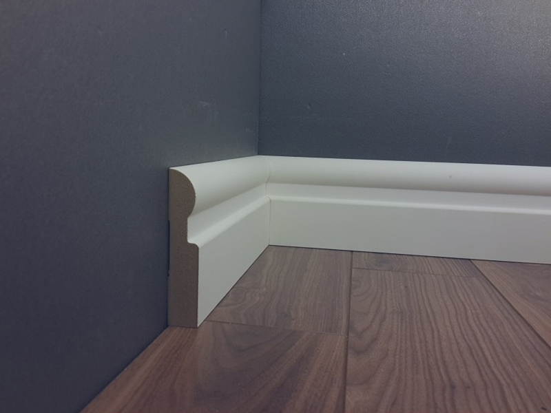 Плинтус под покраску Ultrawood Base 010 2440×127×25 Плинтус под покраску Ultrawood Base 010 2440×127×25