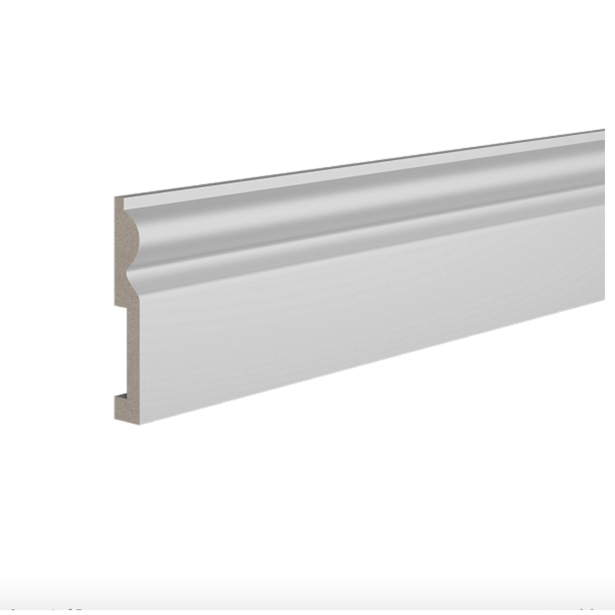 Плинтус под покраску Ultrawood Base 018 2440×98×16 Плинтус под покраску Ultrawood Base 018 2440×98×16