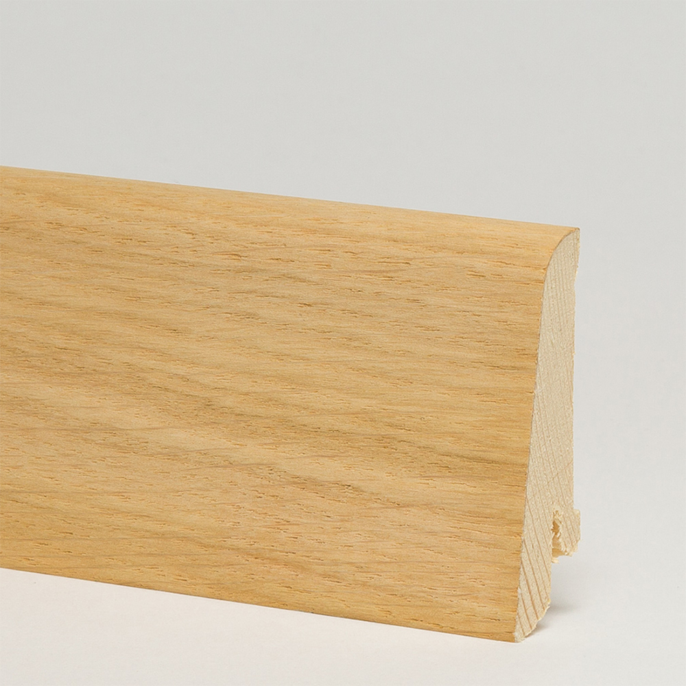 Плинтус деревянный Pedross Дуб без покрытия 2500×58×20 Плинтус деревянный Pedross Дуб без покрытия 2500×58×20
