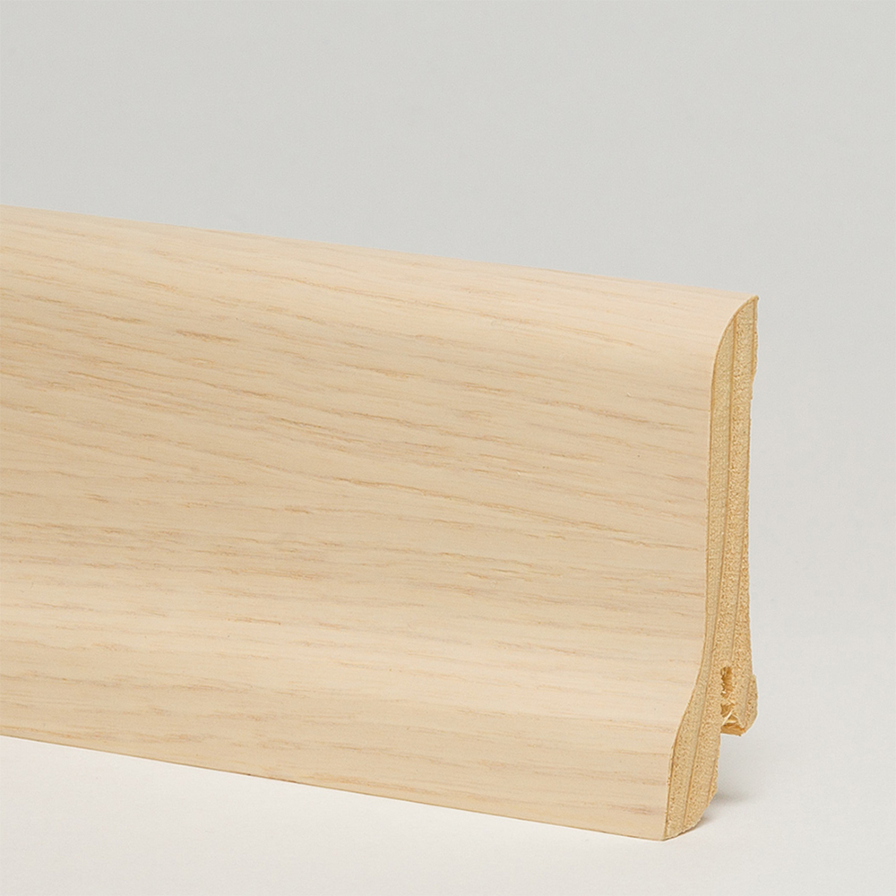 Плинтус деревянный Pedross ясень беленый 2500×60×22 Плинтус деревянный Pedross ясень беленый 2500×60×22