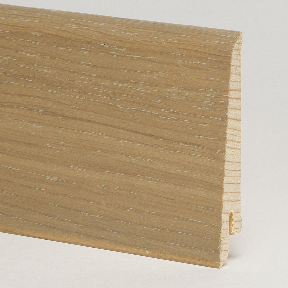 Плинтус деревянный Pedross дуб Капучино 2500×80×16 Плинтус деревянный Pedross дуб Капучино 2500×80×16
