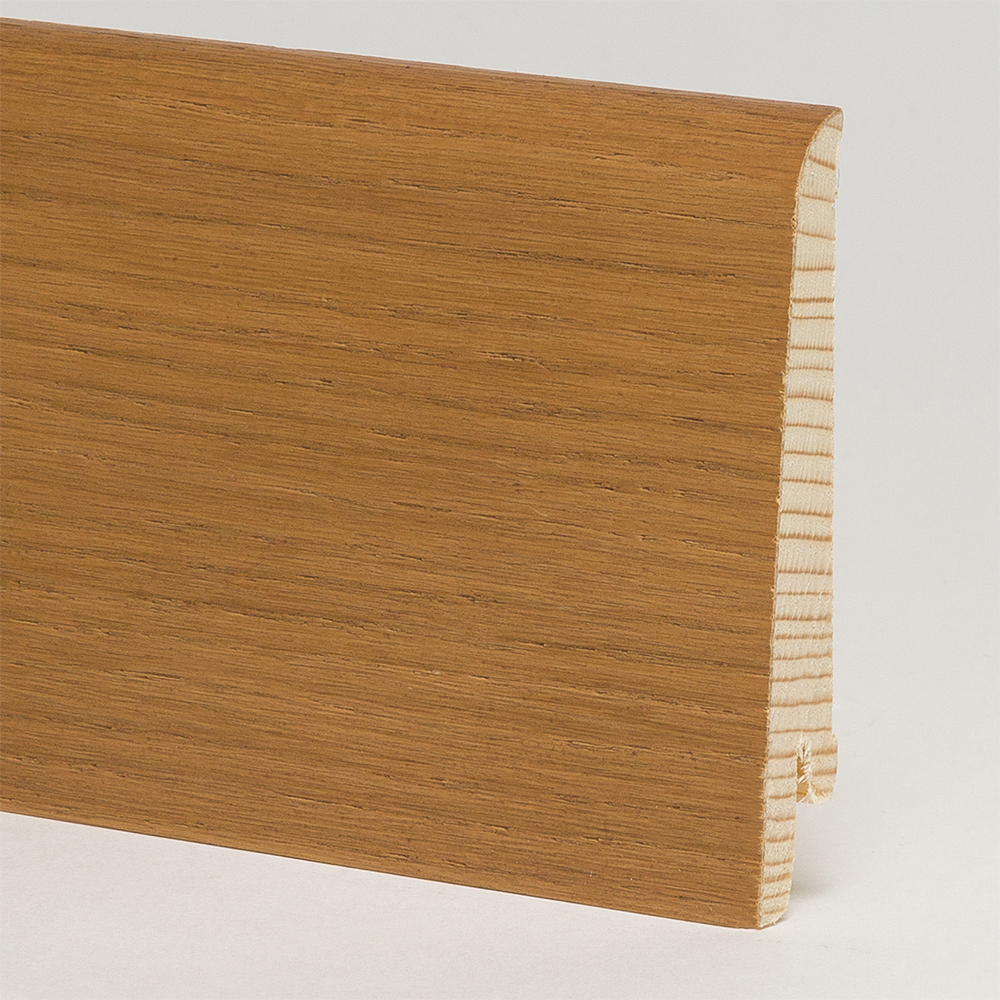 Плинтус деревянный Pedross дуб Коньяк 2500×80×16 Плинтус деревянный Pedross дуб Коньяк 2500×80×16