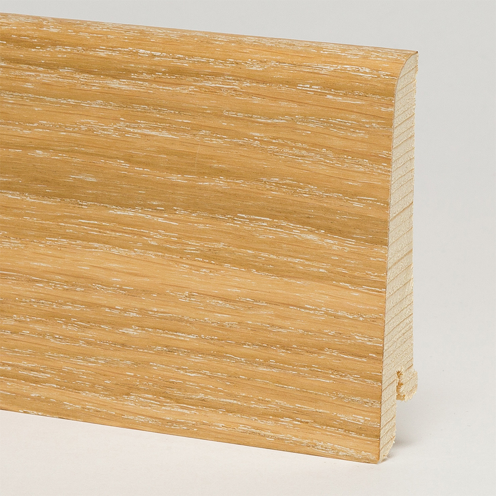 Плинтус деревянный Pedross дуб затертый 2500×80×16 Плинтус деревянный Pedross дуб затертый 2500×80×16