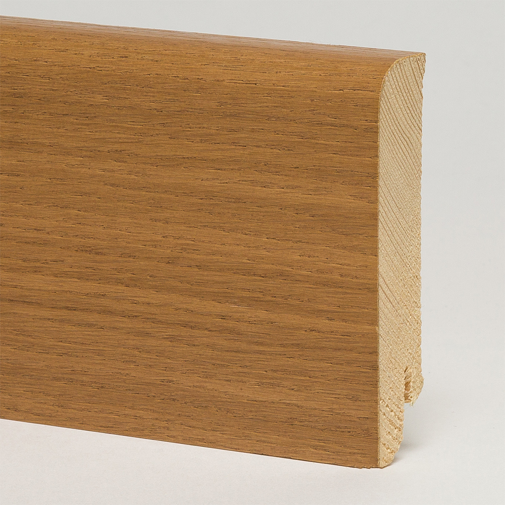 Плинтус деревянный Pedross дуб Коньяк 2500×80×18 Плинтус деревянный Pedross дуб Коньяк 2500×80×18