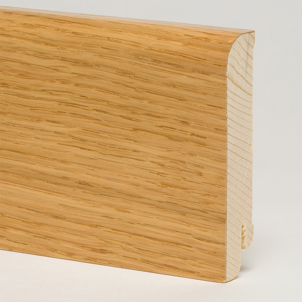 Плинтус деревянный Pedross дуб 2500×80×18 Плинтус деревянный Pedross дуб 2500×80×18