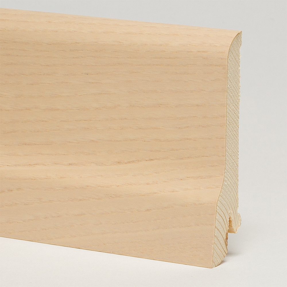 Плинтус деревянный Pedross ясень беленый 2500×80×20 Плинтус деревянный Pedross ясень беленый 2500×80×20